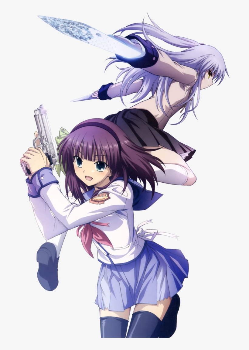 Yurikana - Angel Beats, transparent png download