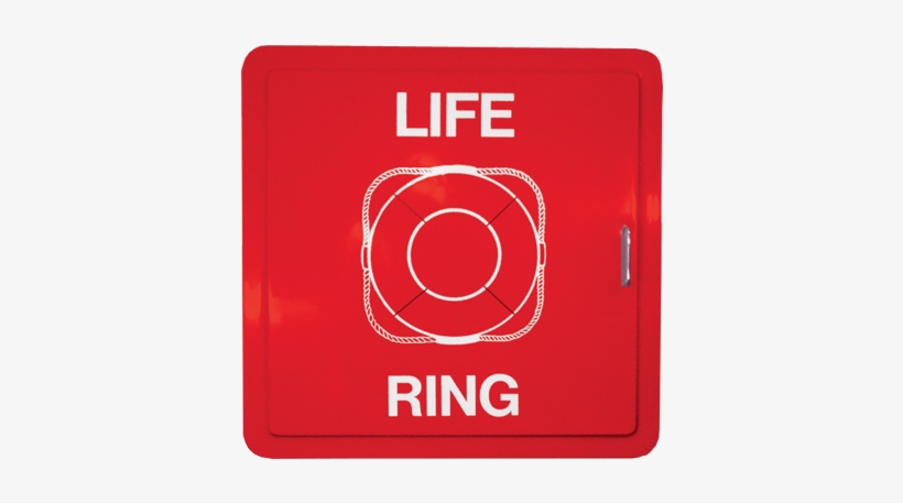 Lrc1 Fiberglass Life Ring Cabinet - Life Ring Buoy Box, transparent png download