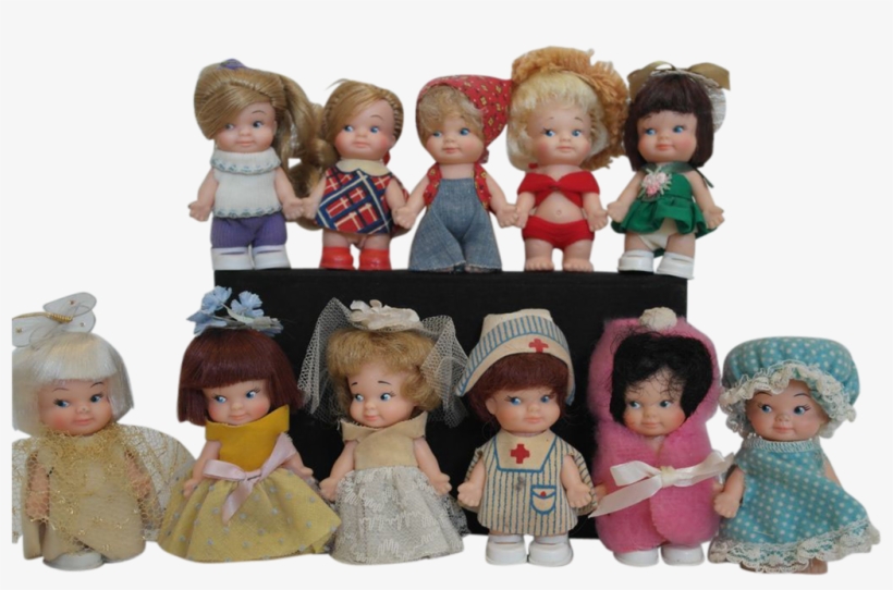 1960's Uneeda Pee Wee Dolls - Pee Wee Dolls 1960s, transparent png download