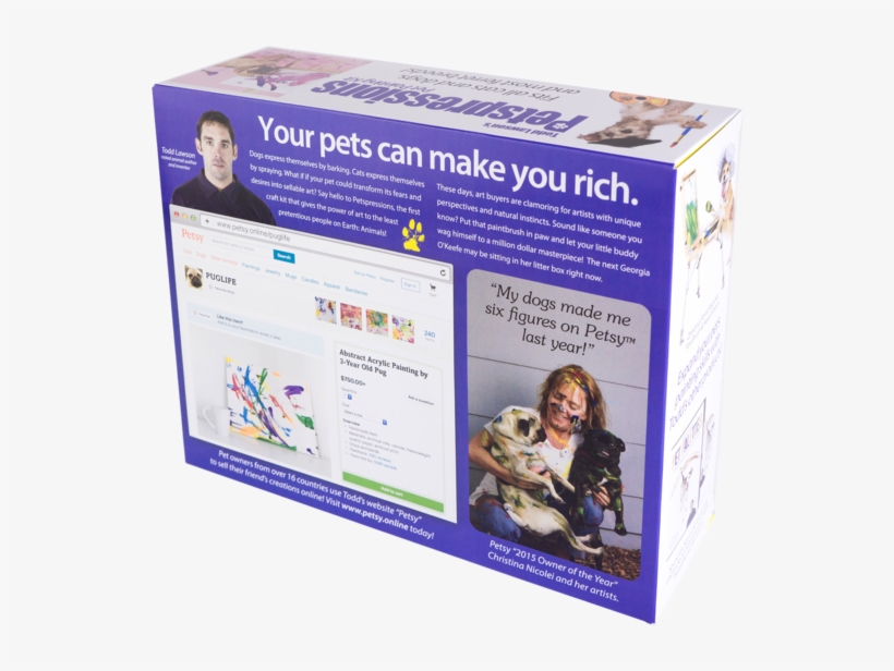 Pp Petspressions Standard Hero Back Grande - Prank Pack Pets - 3 Funny Gag Gift Boxes - Pet Petter, transparent png download