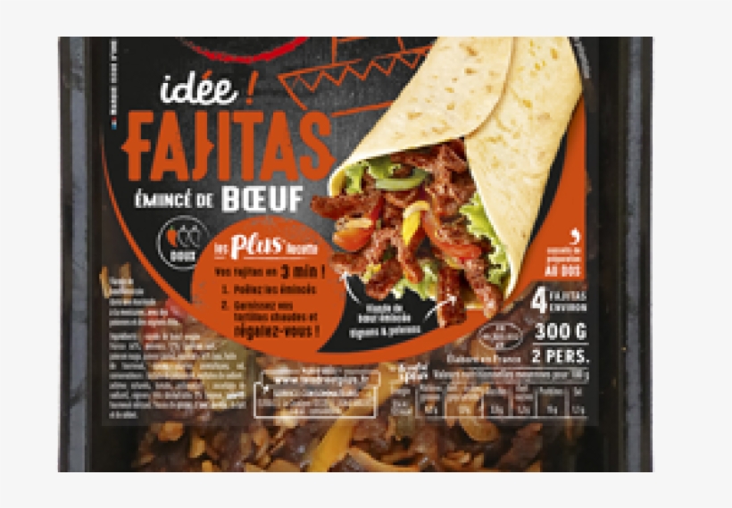 Fajitas Bœuf - Fajita, transparent png download