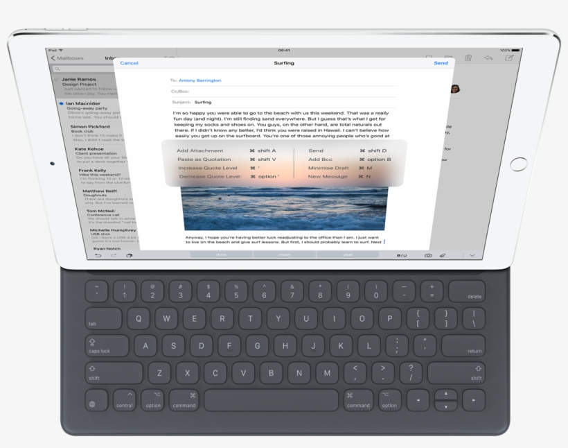 Ipad Pro Vs Laptop, transparent png download