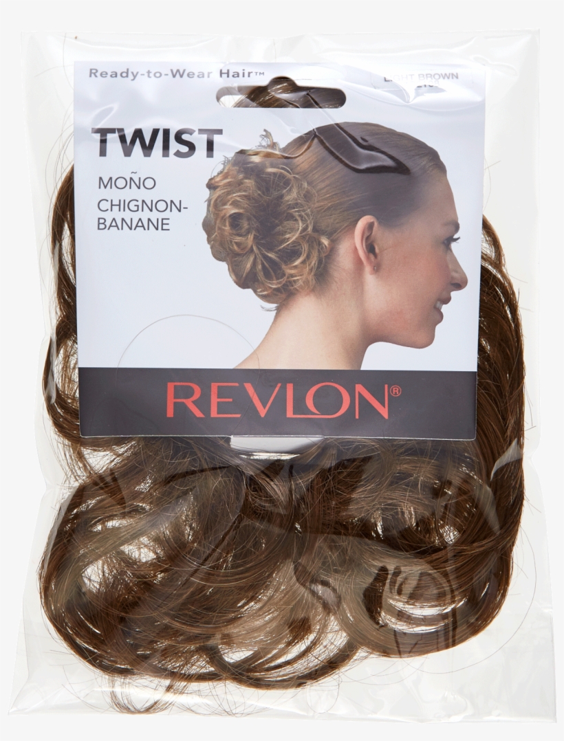 Revlon Spare Hair Twist Hairpiece Dark Blond, Dark, transparent png download