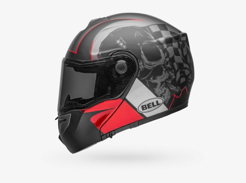 Bell Srt Modular Street Helmet Hart Luck Skull - Bell Sports, transparent png download