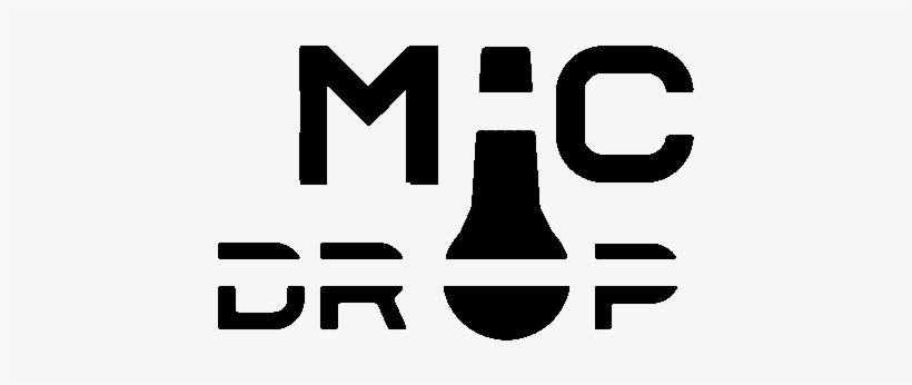 Mic Drop Calligraphy Transparent Png 712x474 Free Download On Nicepng