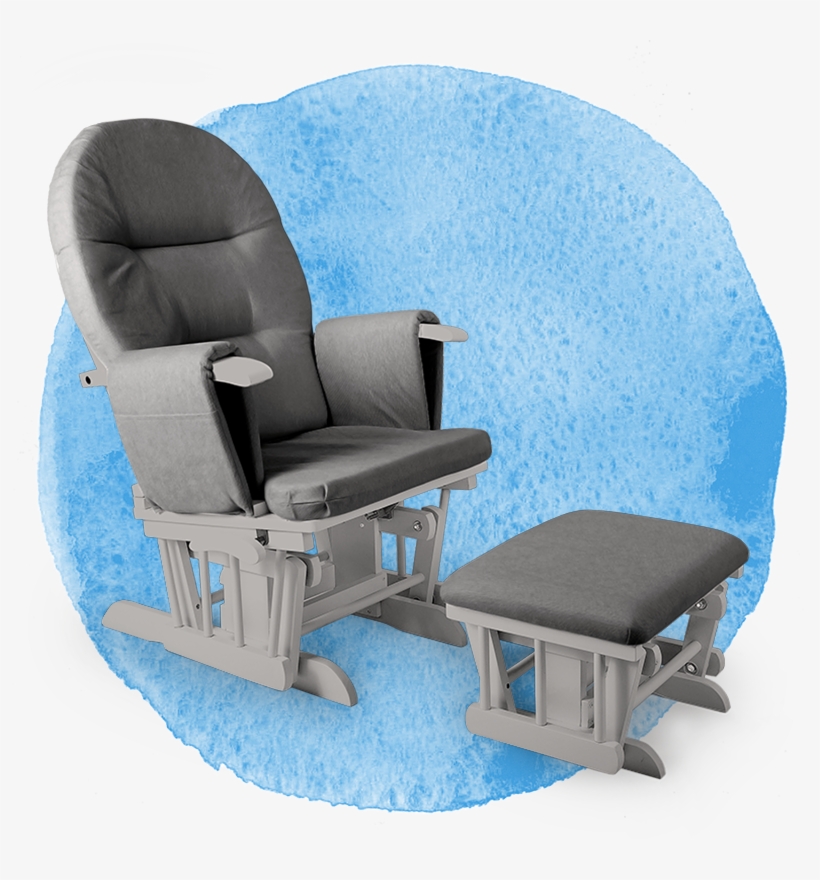 Gliding Chair - Nursing Chair, transparent png download