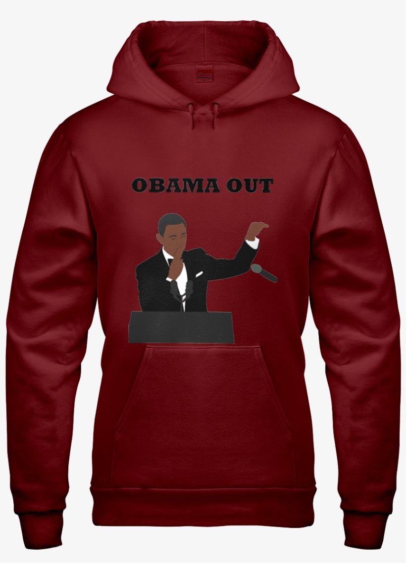 "obama Out" Mic Drop Hoodie - F * * * * * * * * * * * * * * * * Ck Why The F * *, transparent png download