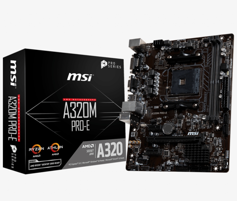 Gallery For A320m Pro-e - Msi A320m Grenade Motherboard, transparent png download