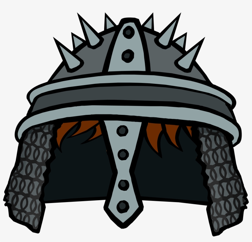 Spiked Warrior Helm - Illustration, transparent png download