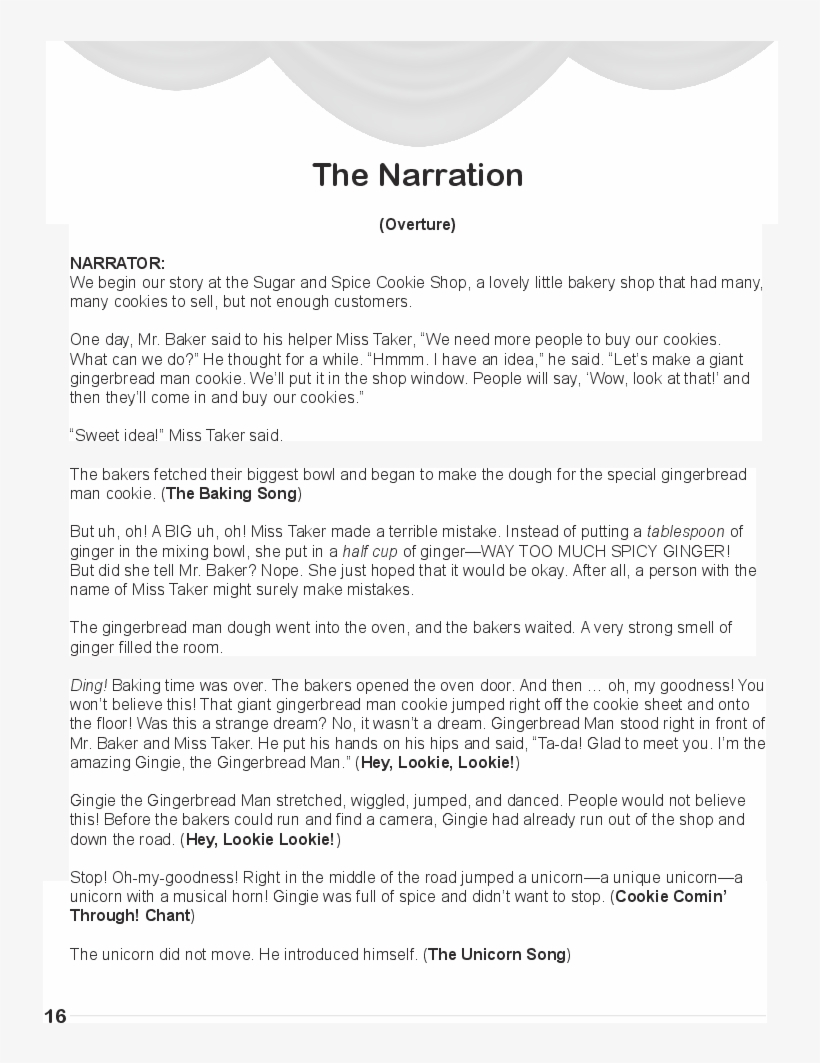 Very Gingerbread Man Thumbnail - Document, transparent png download