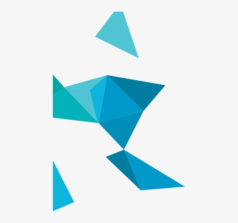 Side Banner Png - Triangle, transparent png download