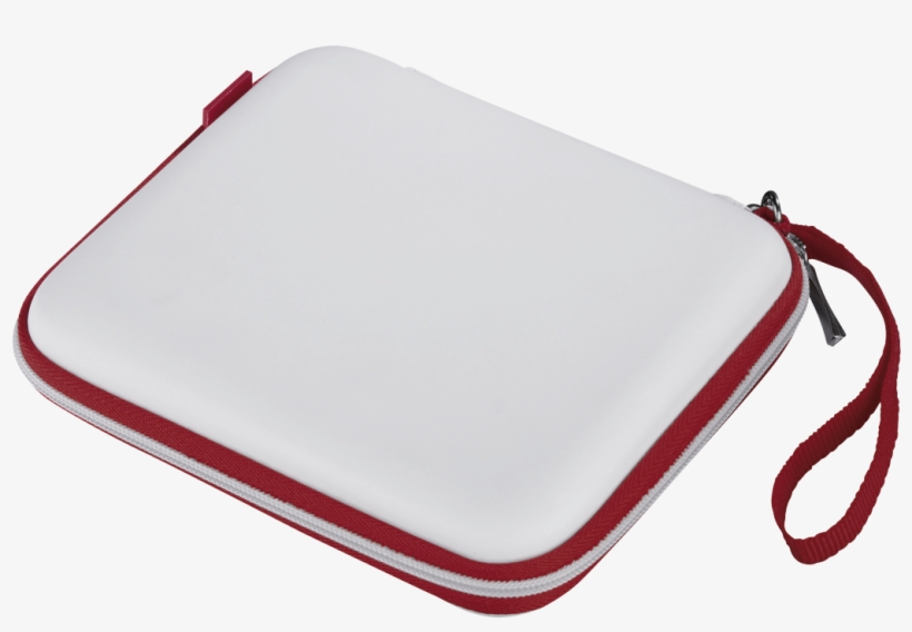 Bag For Nintendo 2ds, White/red - Hama Tasche Für Nintendo 2ds, Weiß/rot, transparent png download