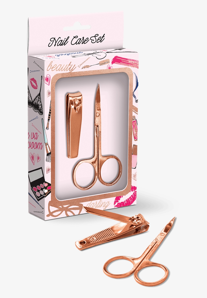 Rose Gold Beauty Tool Manicure - Rose, transparent png download