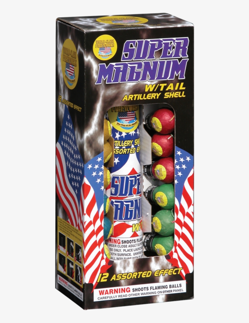 Super Magnum Artillery Shell With Tail - Super Magnum Artillery Shells, transparent png download