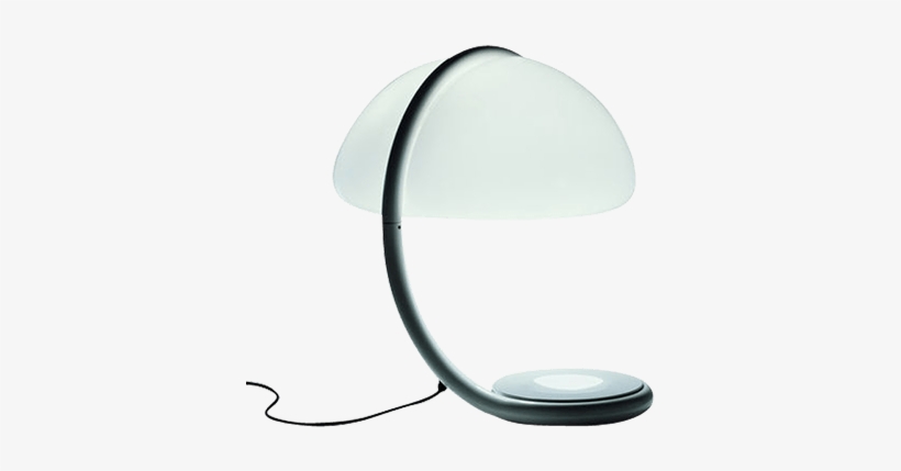 Serpente Table Lampe By Elio Martinelli - Serpente Tafellamp Wit, transparent png download