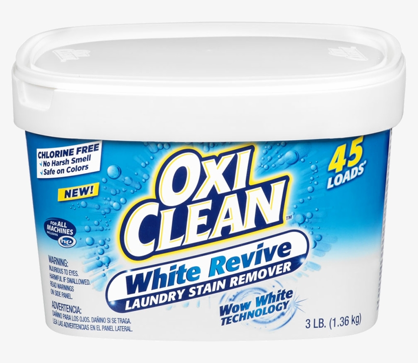 Oxiclean™ White Revive™ Is A Stain Remover Powder That - Oxiclean White Revive Stain Remover, transparent png download