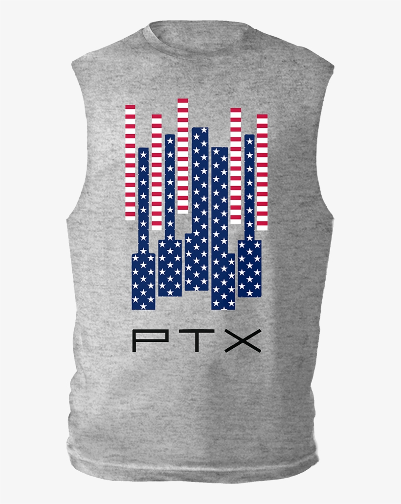 Stars N' Stripes Muscle Tank - Hollywood, transparent png download