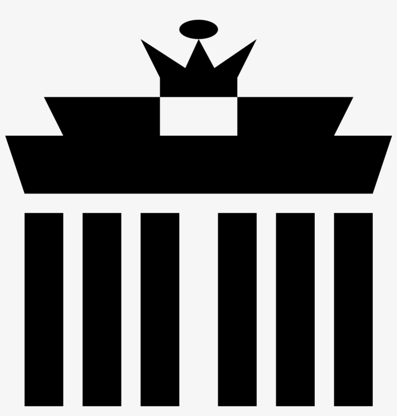 Brandenburg Gate Icon - Limba Germana. Temeinic Si Sigur - Isbn 9786063801136, transparent png download