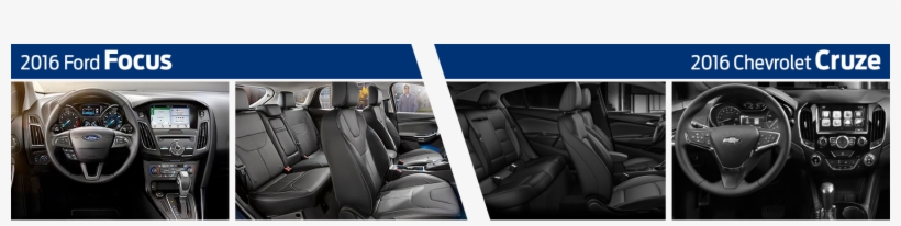 2016 Ford Focus Vs 2016 Chevrolet Cruze Model Interior - Bmw X5, transparent png download