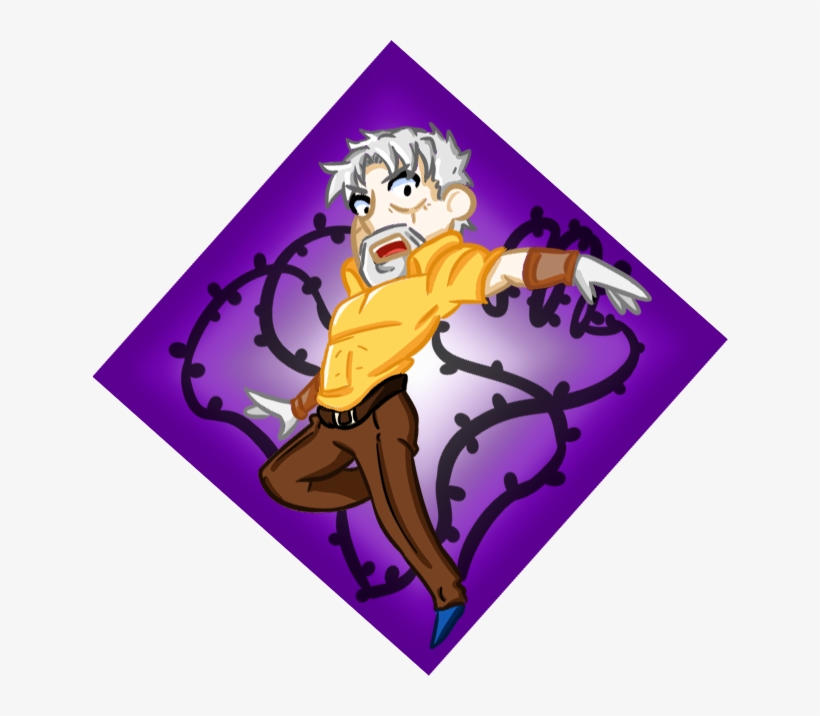 Jjba Joseph Charm - Thumbnail, transparent png download
