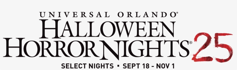 Halloween Horror Nights Logo, transparent png download