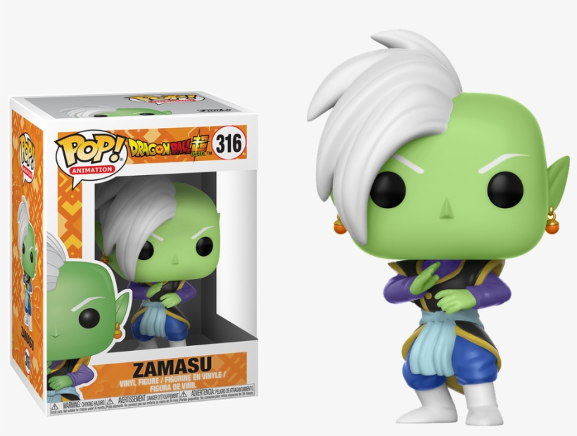 Pop Figure Dragonball Super Zamasu - Funko Dragon Ball Super - Zamasu Pop! Vinyl Figure, transparent png download