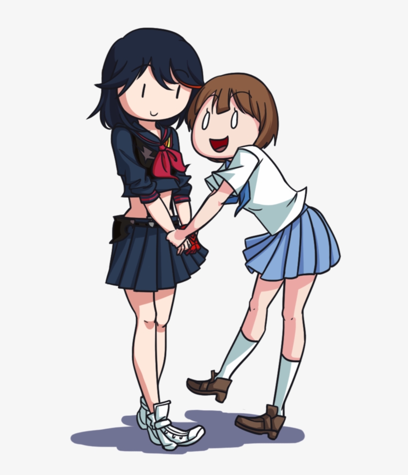 Ryuko Matoi Winry Rockbell Edward Elric Alphonse Elric - Cartoon, transparent png download