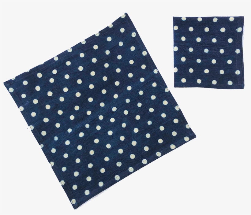 Cocktail Napk Dot Indigo, transparent png download