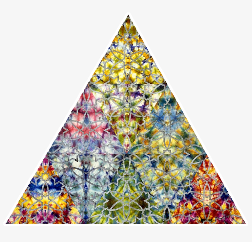 Bardo Triangle - Philip Taaffe Triangle, transparent png download