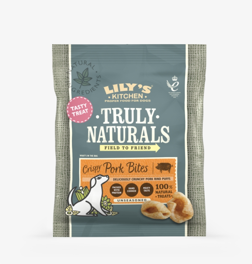 Crispy Pork Bites 22g - Lily's Kitchen Truly Naturals Crispy Pork Bites, transparent png download
