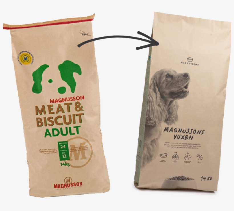 Magnussons' Adult - Dry Food Magnusson Meat & Biscuit Adult, transparent png download