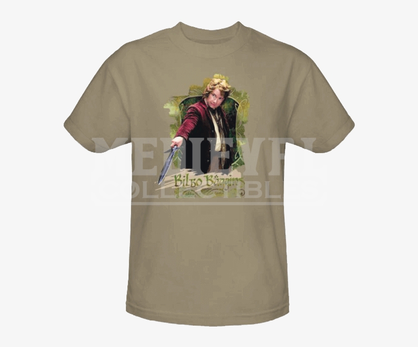 Bilbo Baggins T-shirt - Bilbo Baggins Long Sleeved Shirt, transparent png download