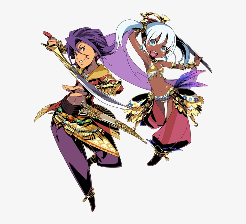 Img Dancer Main-character03 - Etrian Odyssey Dancer, transparent png download