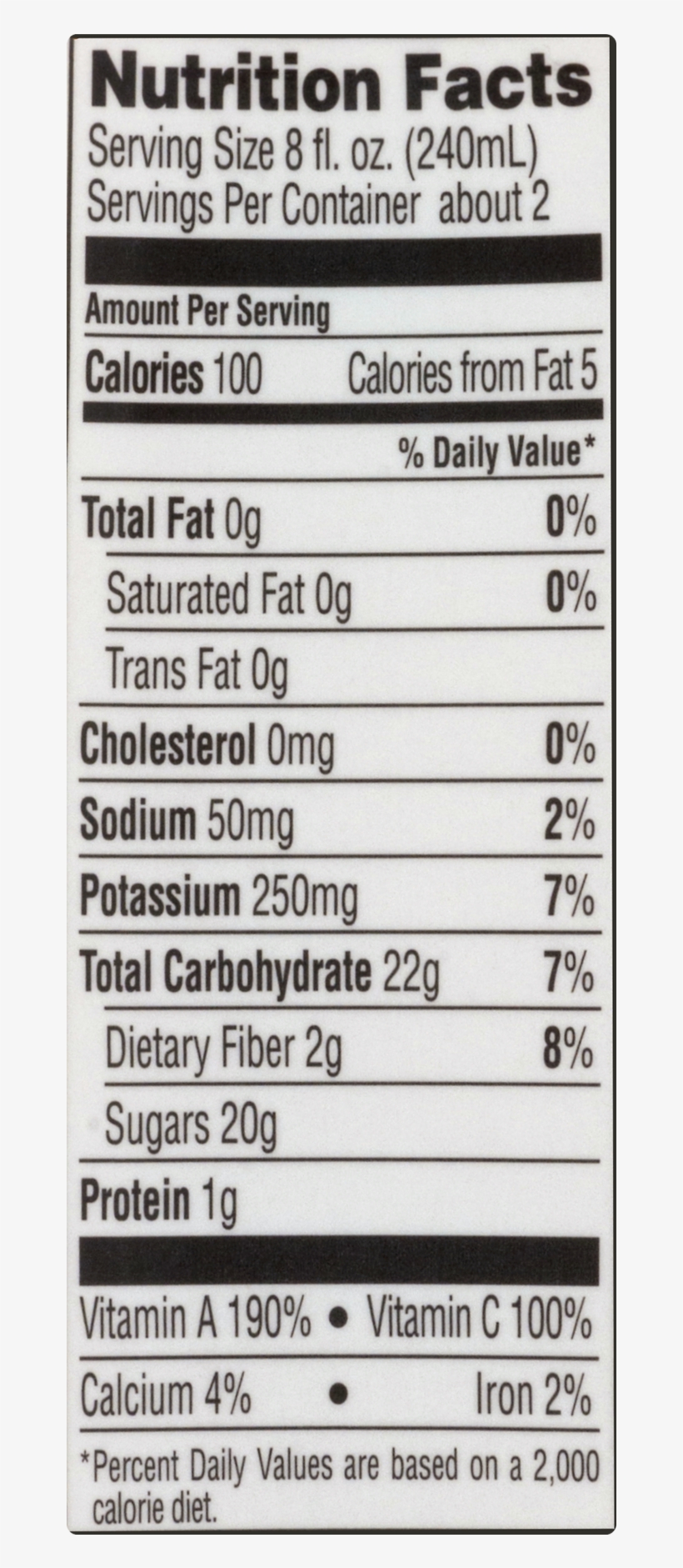 Bolthouse® Farms Orange Carrot 100% Fruit & Vegetable - Del Monte Mandarin Oranges 29 Oz. Can, transparent png download