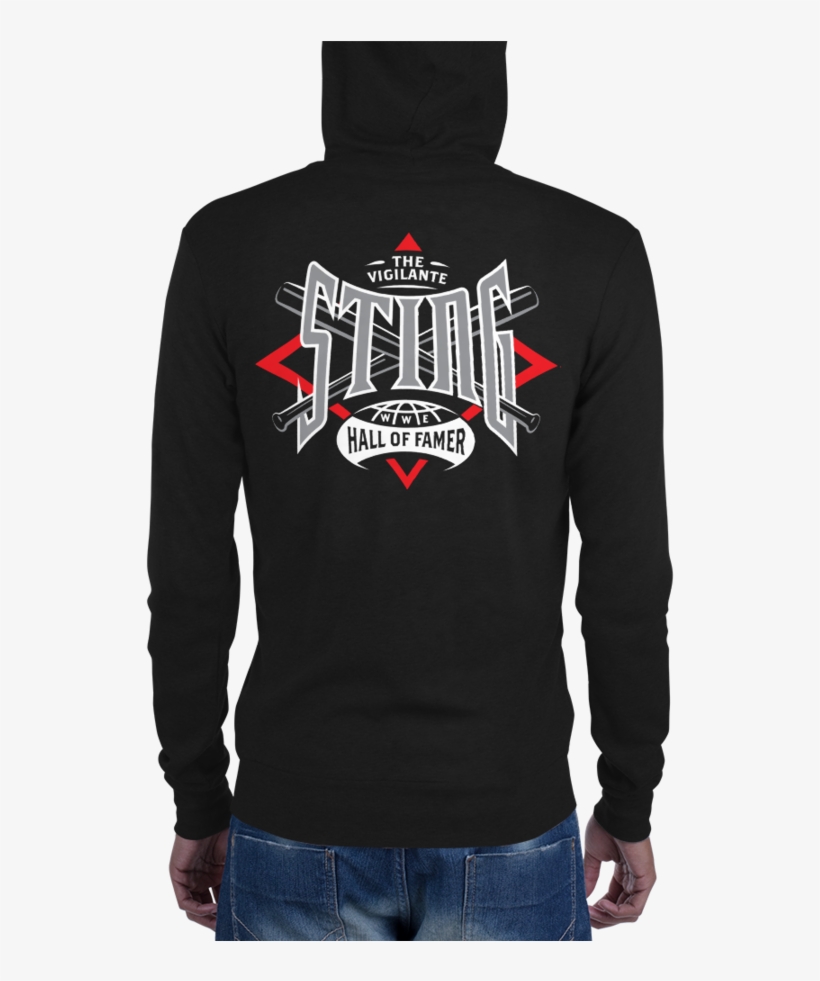 Sting "hall Of Famer" Lightweight Unisex Zip Hoodie - Sweatshirt, transparent png download