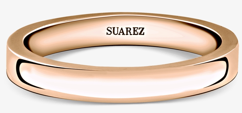 White Gold Wedding Band, Al8014 Or V - Wedding, transparent png download