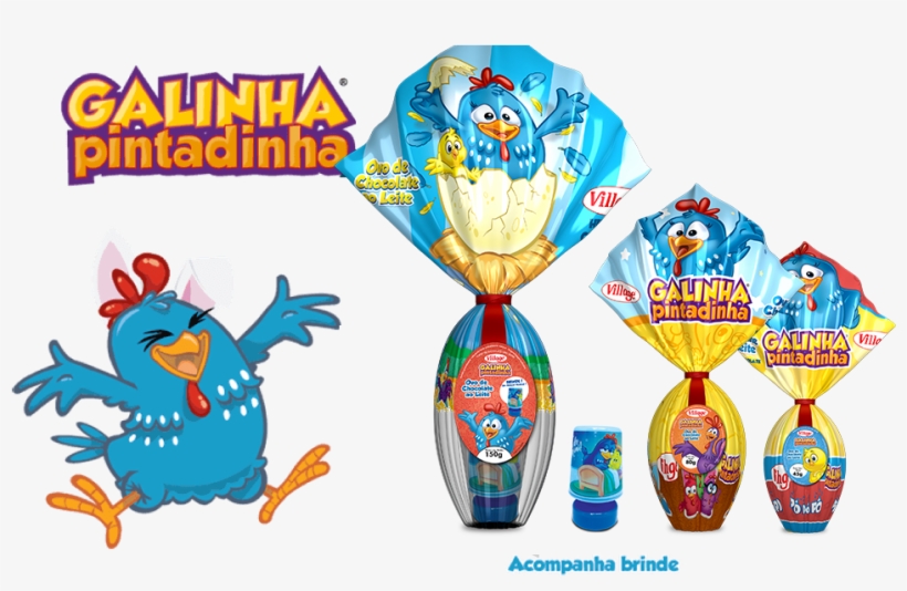 Ovo De Páscoa Galinha Pintadinha - Ovo De Pascoa Village Galinha Pintadinha, transparent png download