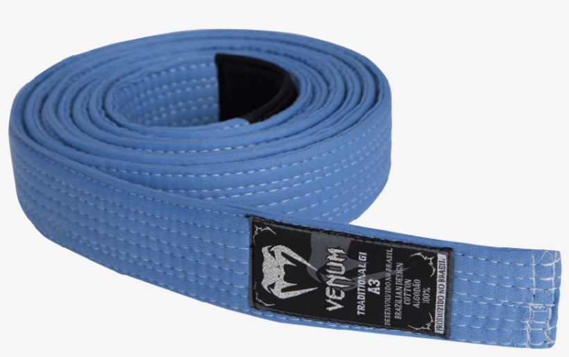 Faixa Jiu Jitsu Venum - Faixa Jiu Jitsu Venum Azul, transparent png download