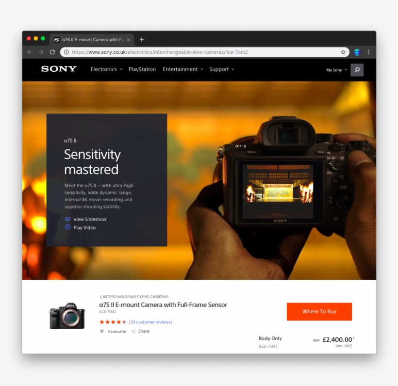 @sohilpandya First Recommended/suggested The A7s Ii - Camera, transparent png download