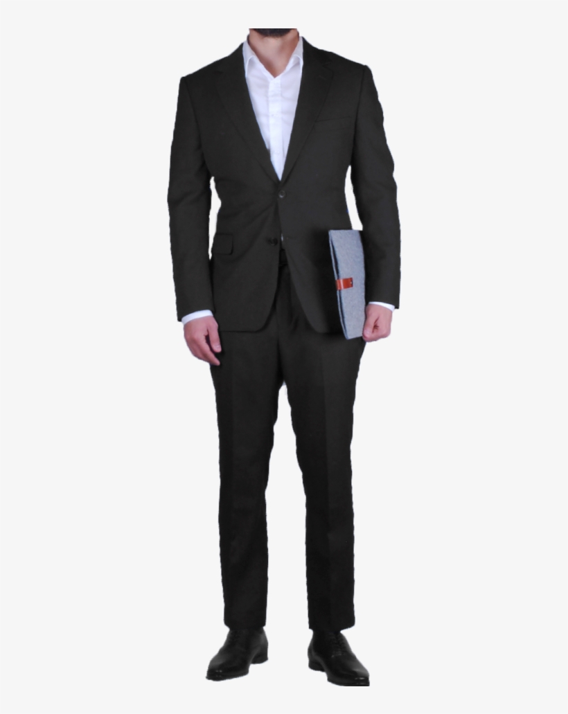 Premium Black Wool Suit Suit Image - Tailcoats Wedding Suits, transparent png download