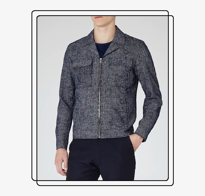 Reiss Hartnett Jacket - Coat, transparent png download