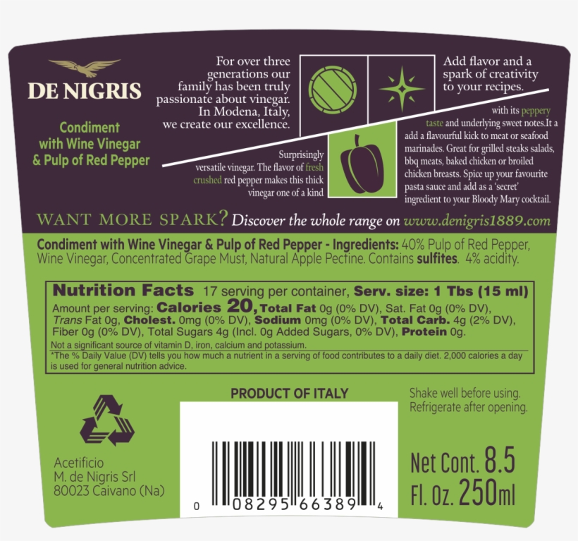 I Fruttati Red Pepper - Common Fig, transparent png download