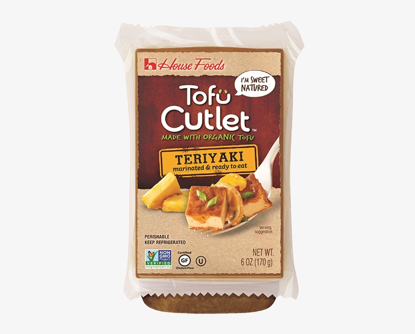 Tofu Cutlet Teriyaki - House Brand Tofu Cutlet, transparent png download