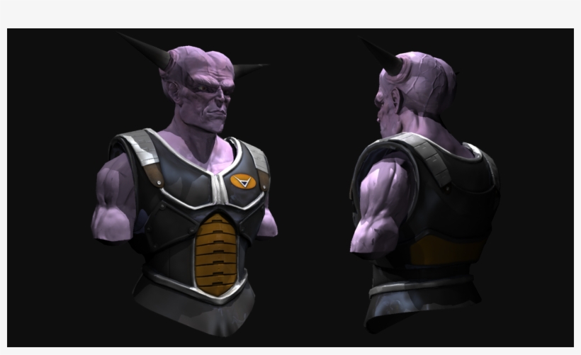 Captain Ginyu - Breastplate, transparent png download