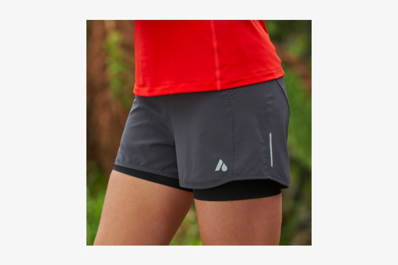 Aussie Grit Womens Flint Running Shorts - Running Shorts, transparent png download