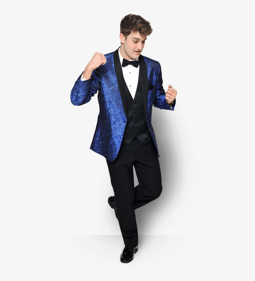 Blue - Tuxedo, transparent png download