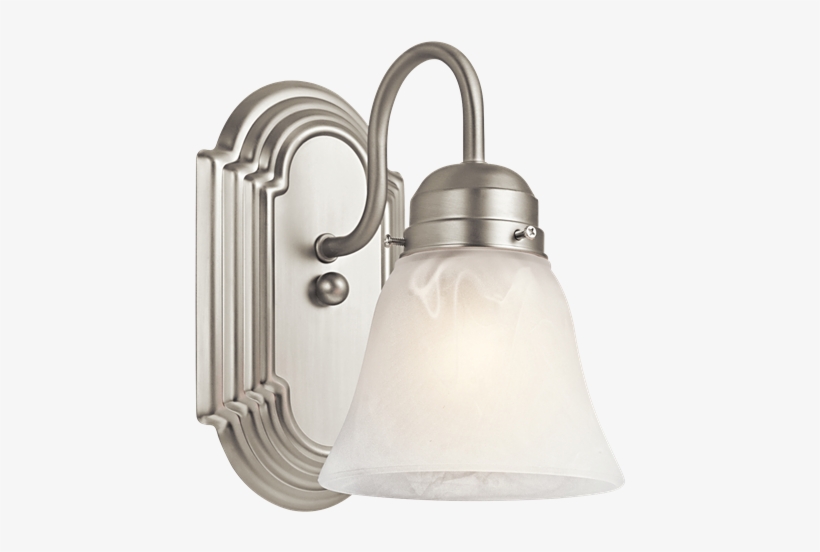 Quick View - Kichler Lighting-5334ni-one Light Wall Sconce Brushed, transparent png download
