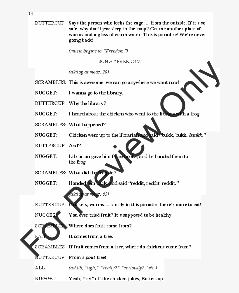 O Chicken Of Little Faith Thumbnail - Want To Walk As A Child, transparent png download