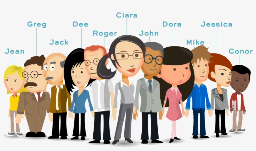 Short Version And We'll Colour And Dress Them To Suit - Cartoon, transparent png download