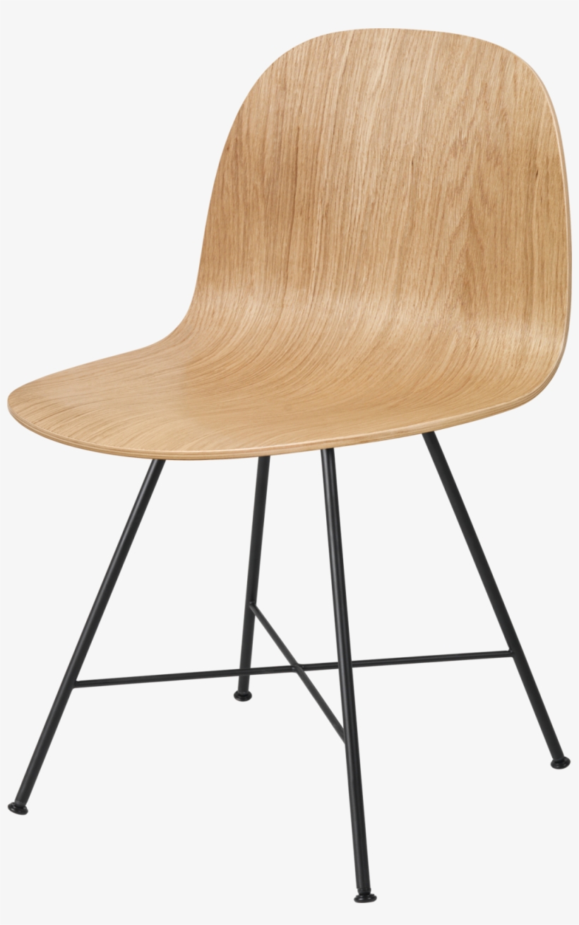 2d Dining Chair - Gubi 3d Center Base, transparent png download